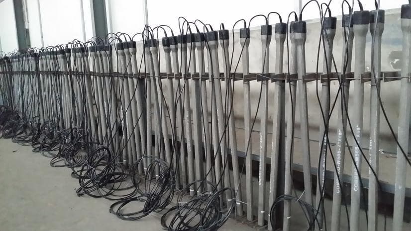 High Silicon Cast Iron Solid Rod Anode